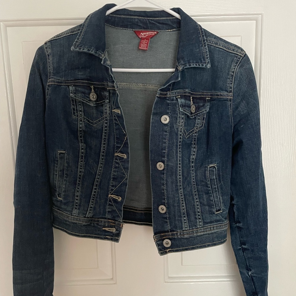 Cropped Denim Jacket